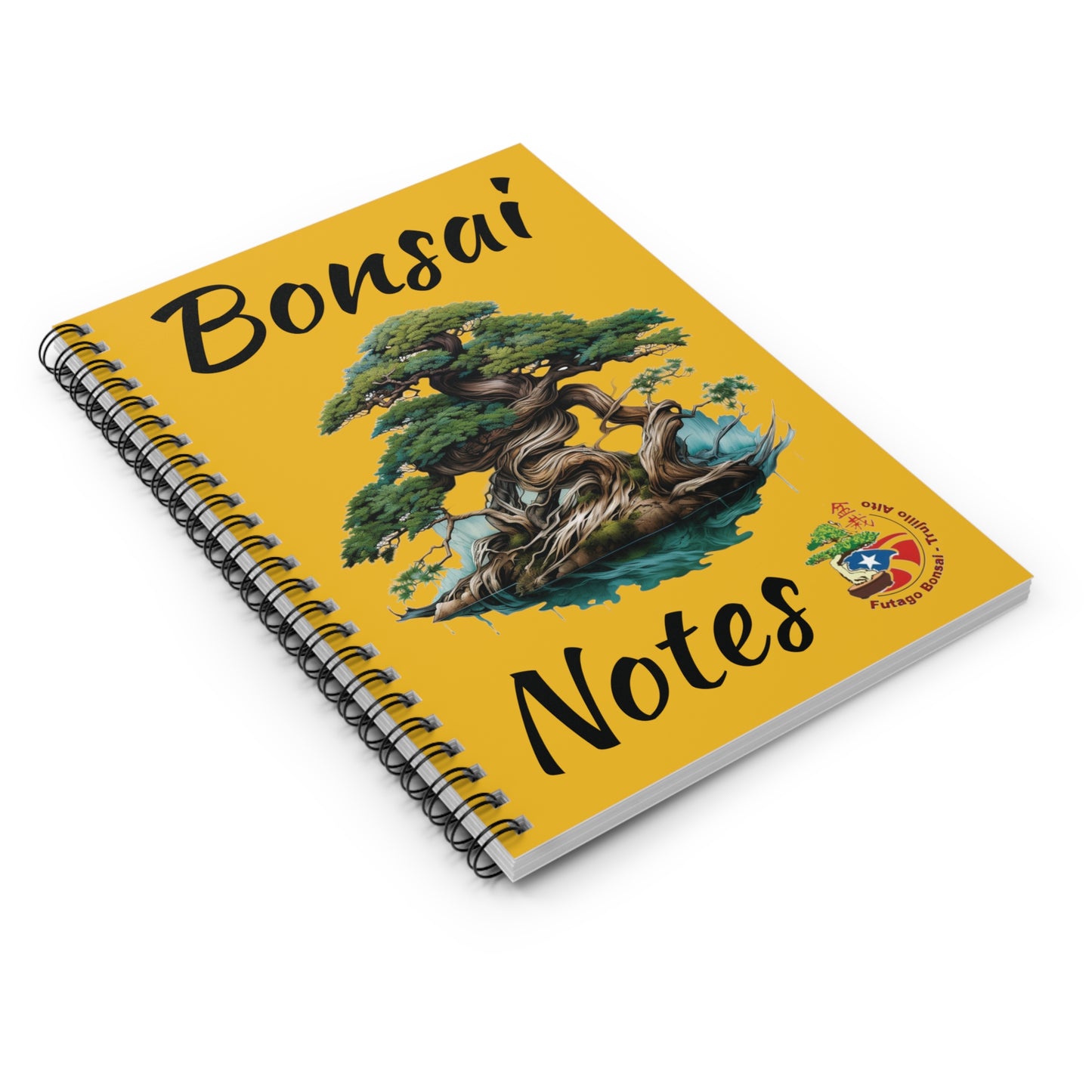 Bonsai Notes Spiral Notebook - Ruled Line