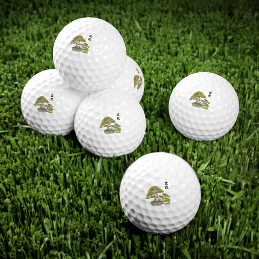 Bonsai Golf Balls, 6pcs