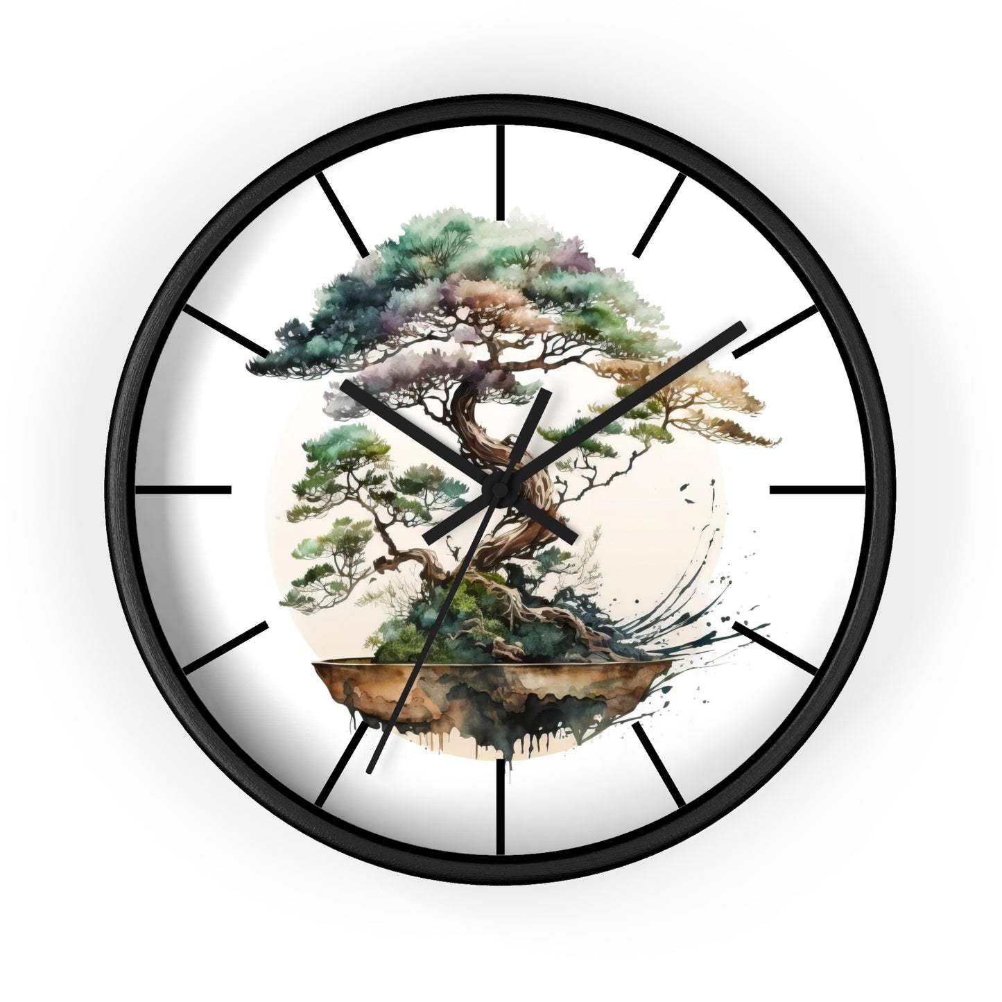 Bonsai Wall Clock