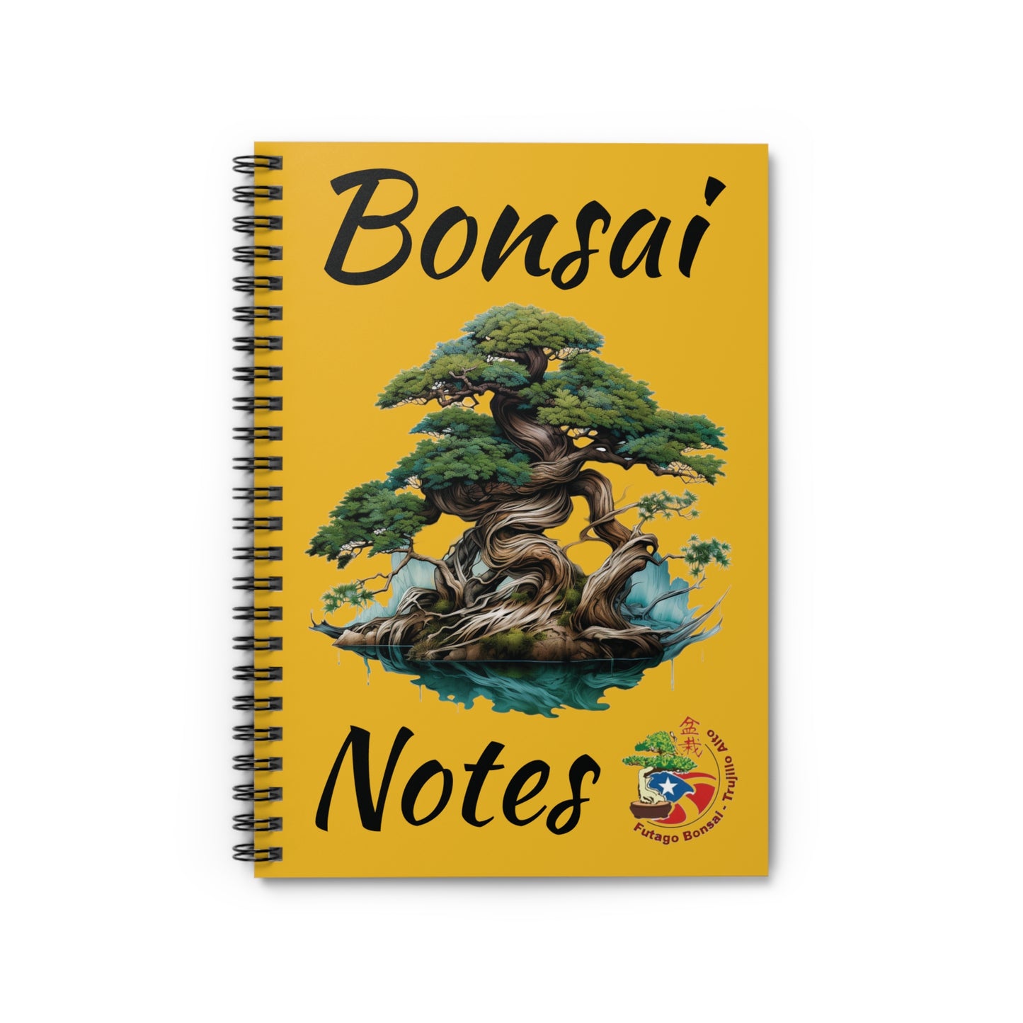 Bonsai Notes Spiral Notebook - Ruled Line