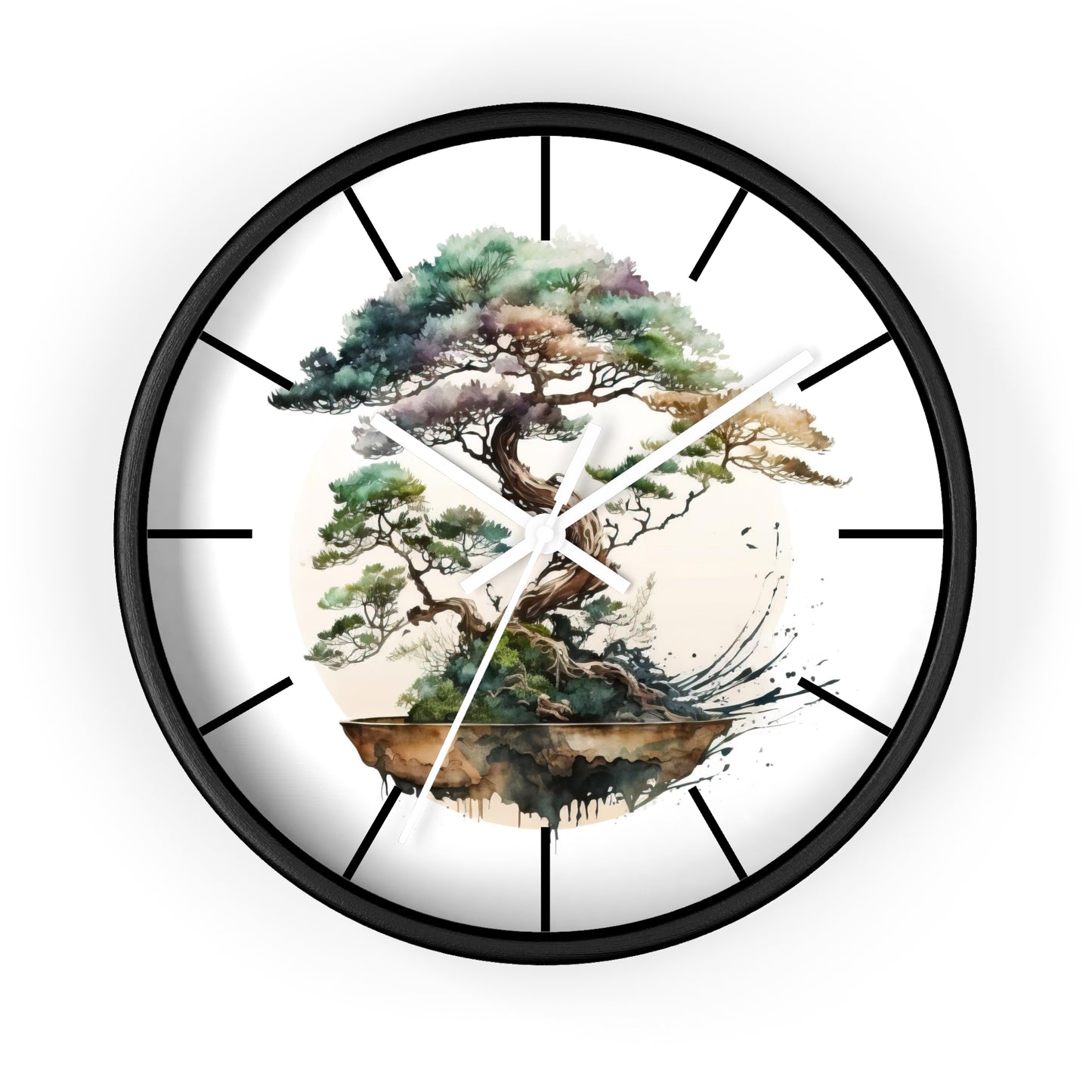 Bonsai Wall Clock