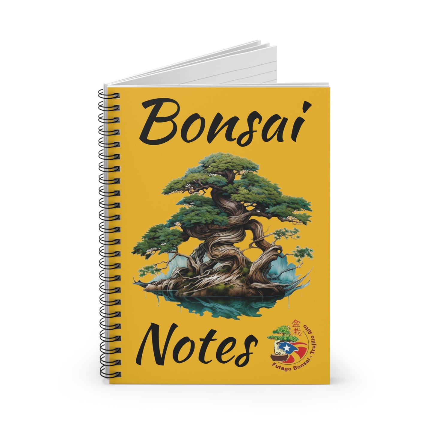 Bonsai Notes Spiral Notebook - Ruled Line