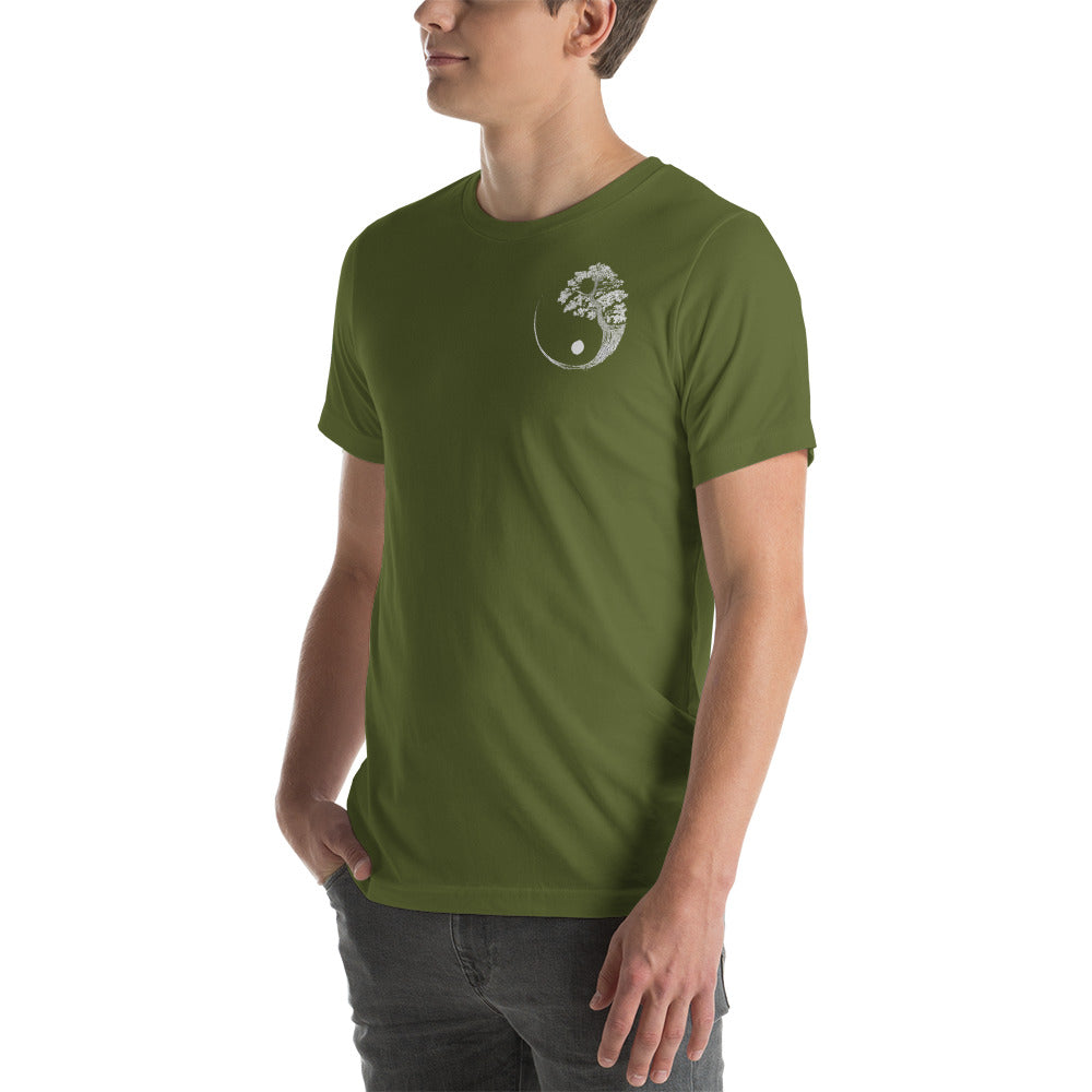 Bonsai / Yin Yan Unisex t-shirt