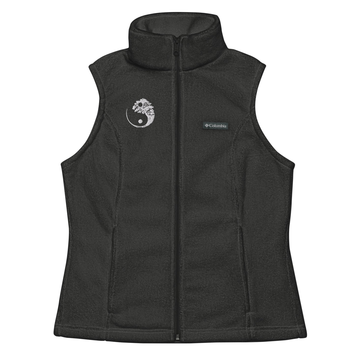 Chaqueta polar Columbia para mujer con logo de Yin Yang